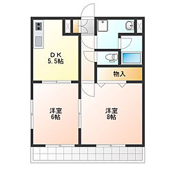 キャッスルローゼ 406号室