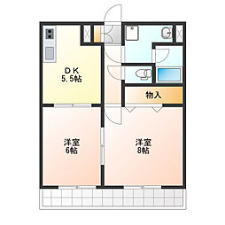 キャッスルローゼ 106号室