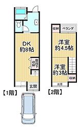 中古テラスハウス　久世郡久御山町大橋辺