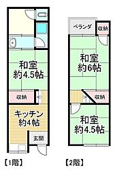 中古テラスハウス　交野市倉治三丁目