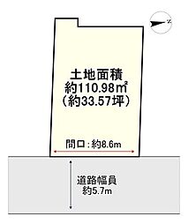 売土地　八幡市八幡御馬所