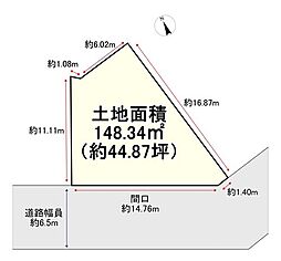売土地　八幡市美濃山御幸