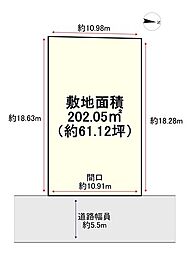 売土地　八幡市橋本栗ヶ谷