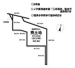 売土地 蒲郡市竹谷町　5区画