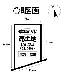 売土地 水竹町小深田　全3区画