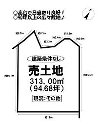 売土地　三谷町竹沢