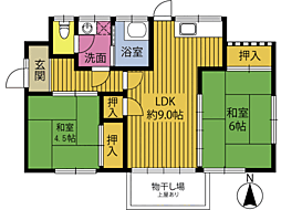 三佐3丁目三浦貸家