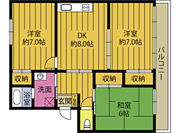 石ハイツ 203