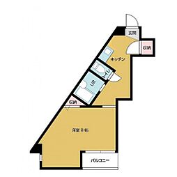 メゾンクレスト 406号室