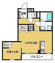 ボヌーリア 302号室