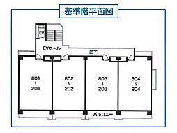 メゾンドーム三軒家 602号室
