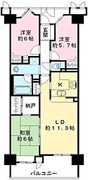 レジオンスクエア緑地公園3番館 619号室