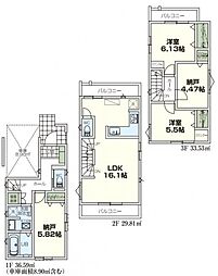 新築分譲戸建　上大岡　全2棟　2号棟