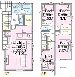 新築分譲戸建　菊名　全20棟　4号棟