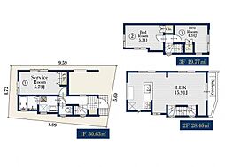 新築分譲戸建 京急蒲田 全2棟 2号棟
