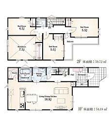 新築分譲戸建 山手 全2棟 No.1
