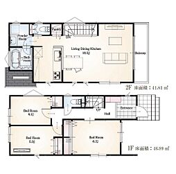 新築分譲戸建 山手 全2棟 No.2