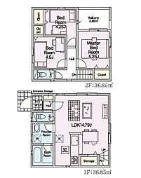 新築分譲戸建　瀬谷　全2棟　2号棟