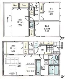 新築分譲戸建　港南台　全3棟　1号棟