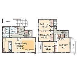 新築分譲戸建　綱島　全3棟　A号棟