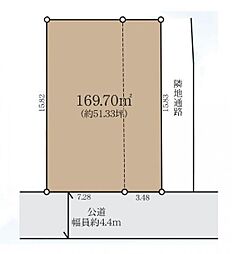 売地　市が尾