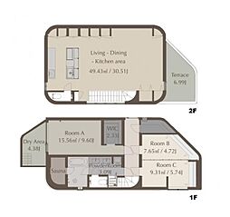 新築分譲戸建　山手　全3棟　3号棟