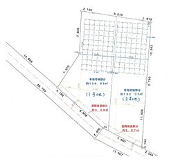 売地　山手　全2区画　1号地