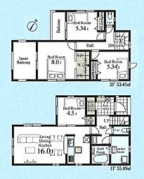 川越藤間第6　2号棟