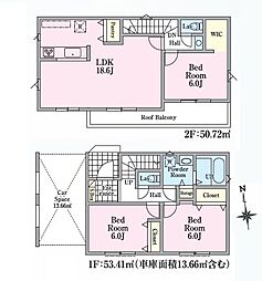 川越砂新田3丁目 1期 1号棟