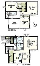 鶴ヶ島市下新田第2　2号棟
