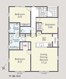 狭山笹井2丁目 1号棟