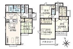 狭山市柏原21期　1号棟