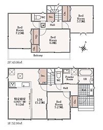狭山市柏原1704番　A号棟