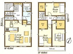 川越市上新河岸　第2　2号棟