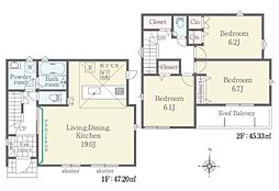 ふじみ野市仲2丁目　第1期　4号棟