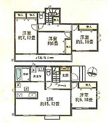 川越市安比奈新田1番1　D号棟