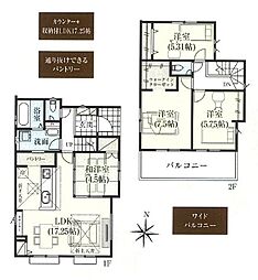 川越市北田島　3号棟
