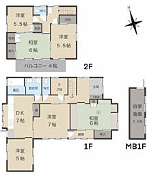 横浜市保土ケ谷区西谷　庭付き戸建