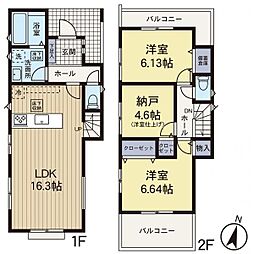 藤沢市亀井野　2号棟