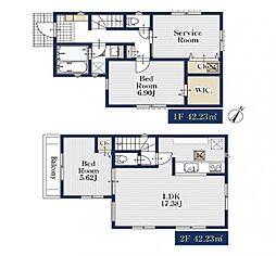 相模原市南区上鶴間1丁目　2号棟