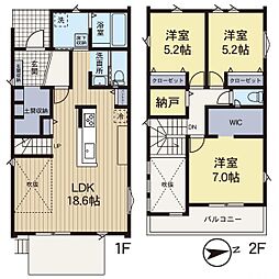 綾瀬市深谷中2丁目　19号棟