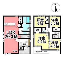 ウッドフレンズ 新築分譲住宅 中川区万場1丁目 -全1棟-