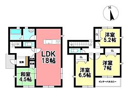 LIGNAGE 新築戸建 あま市七宝町川部屋敷代 全1棟