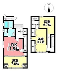 中古戸建　中村区沖田町