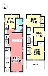 MIRASUMO 新築戸建 中村区岩上町