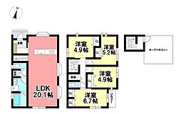 新築戸建　蟹江町学戸5丁目
