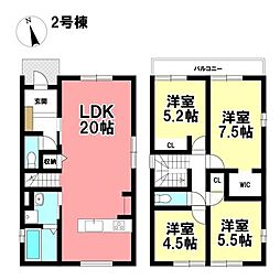新築戸建　中村区日比津町1丁目　全2棟