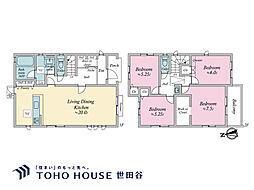 調布市深大寺元町4丁目 新築戸建 全3-2