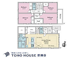 世田谷区喜多見3丁目 新築戸建 全2-2