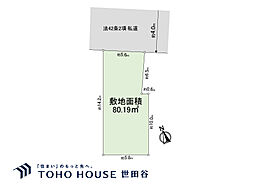 目黒区上目黒4丁目 売地 2-B